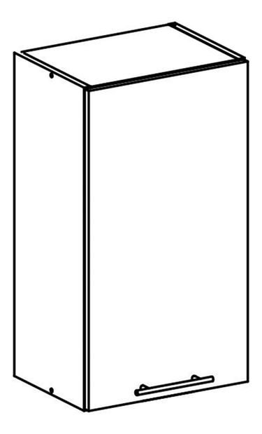 Dulap superior de bucătărie W40/720 Flor