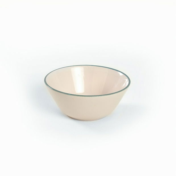 Étkező szett (24 db.) Torm (zöld + krém) *kiárusítás