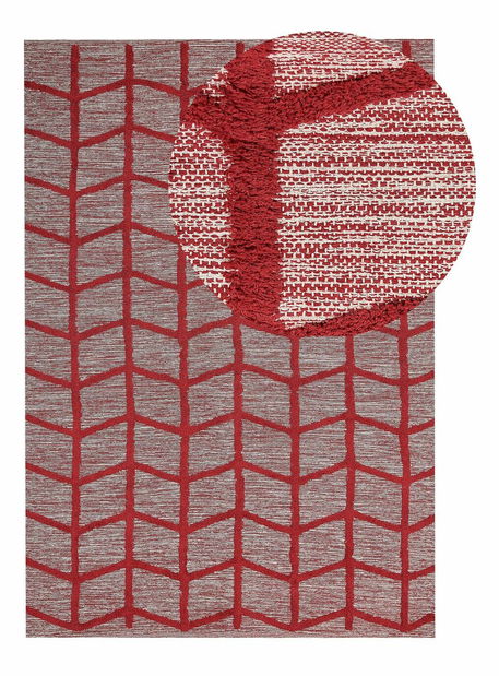 Szőnyeg 140 x 200 cm Teke (szürke)