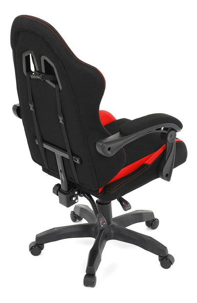 Felső fotel Kvantirasa (fekete + piros)