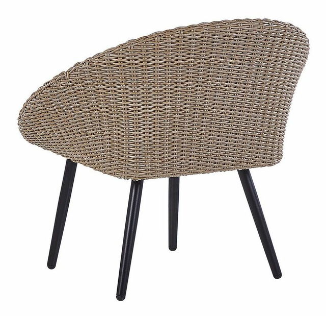 Kerti szett Ortaga (világos bézs) (párnákkal) (2 fő részére)