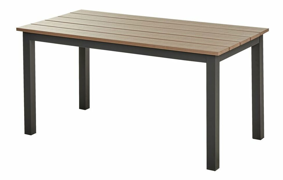 Set mobilier de grădină Mesza (Negru + bej)