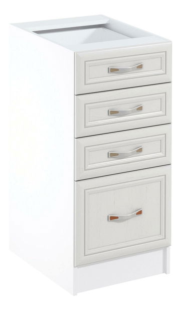 Dolná kuchynská skrinka D40S4 Sillina (sosna andersen)