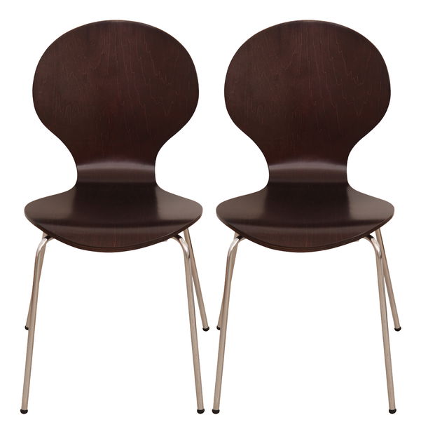 Set 2 ks. jedálenských stoličiek Maui-New orech *výpredaj