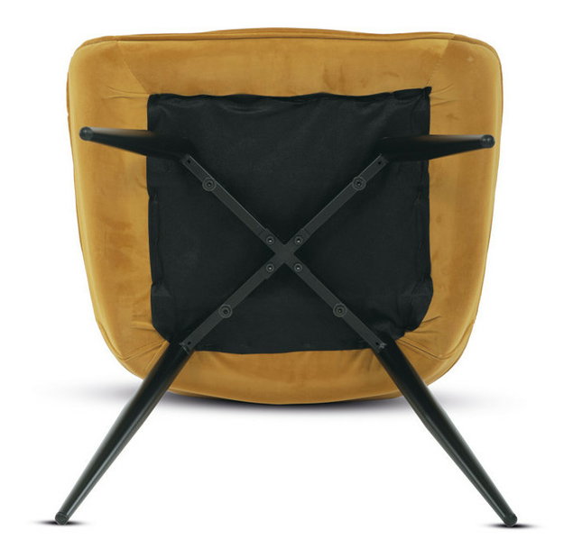 Jedálenská stolička Dummas (žltá)