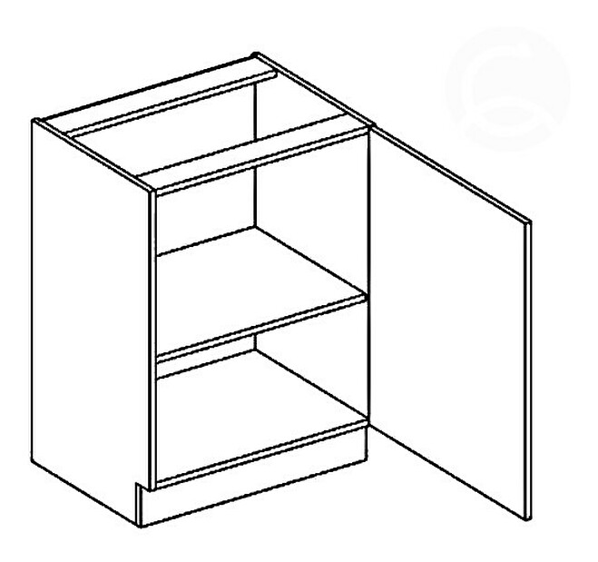 Dolná kuchynská skrinka Nora D60