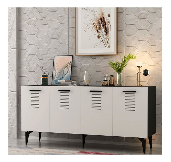 Skrinka Vipapo 5 (antracit + biela) 