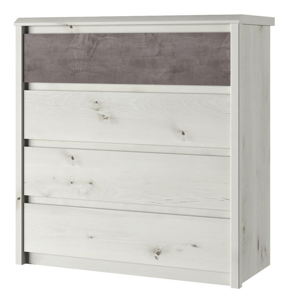 Comodă Norine (arin polar + onyx)