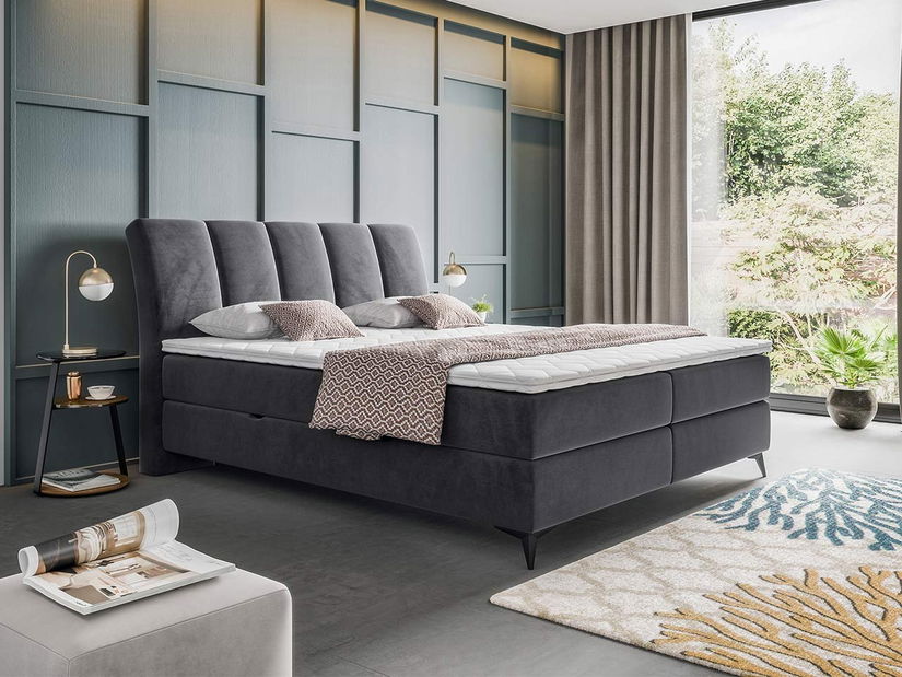 Franciaágy Boxspring Basil (140x200) (Fresh 32)