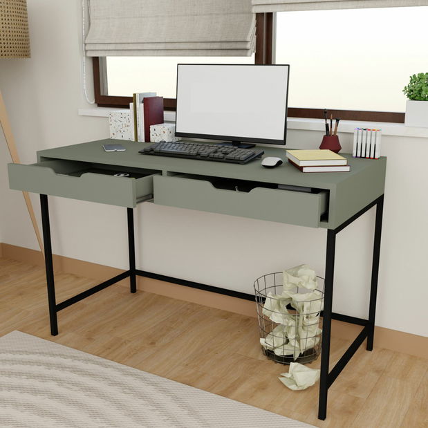 PC stolík Worky (zelená)