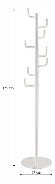 Vešiak Eldo (biela)