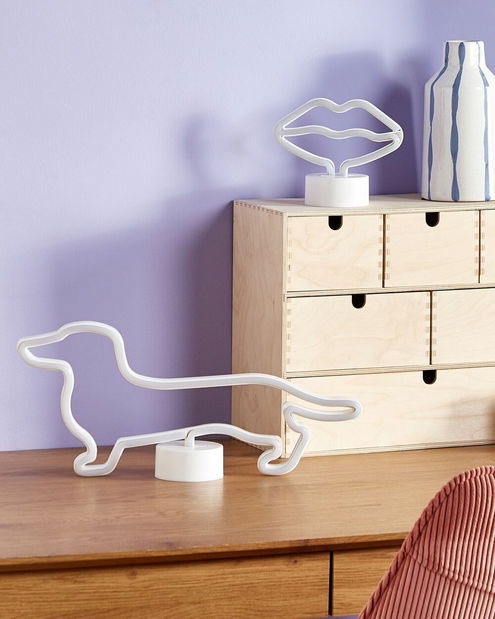 Decorație LED Fellini (roz)