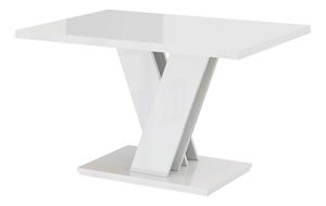 Masă de cafea Mabea (alb lucios)