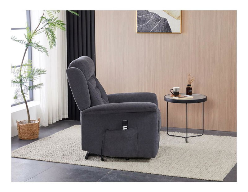 Polohovacie kreslo Tonta (sivá)