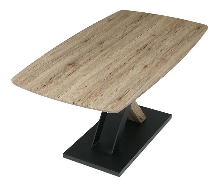 Masă sufragerie Hernandez (stejar sanremo) (pentru 6 persoane)