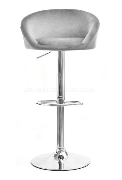 Scaun Hanzel (gri + crom)