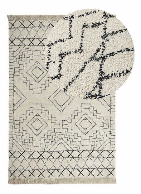 Covor 140 x 200 cm Zeyza (bej)