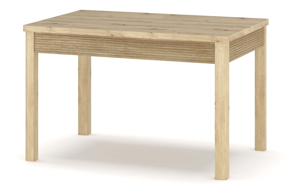 Blagovaonski stol na razvlačenje 120-160 cm Mindi (hrast artisan)