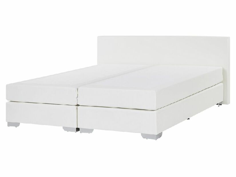 Franciaágy Boxspring 160 cm PREMIER (matracokkal) (fehér)