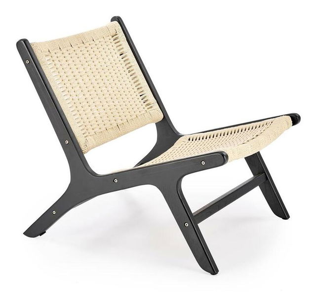 Fotelja Fitten (crna)