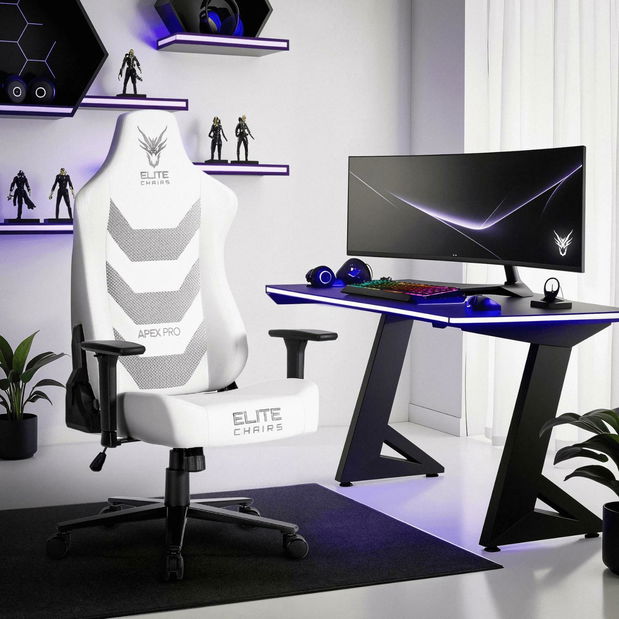 Gaming fotelja Agrario (bijela) 