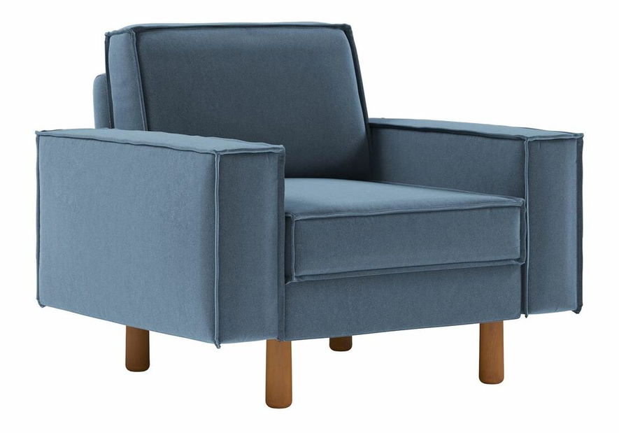 Kreslo Spary 1 (morská + orech)