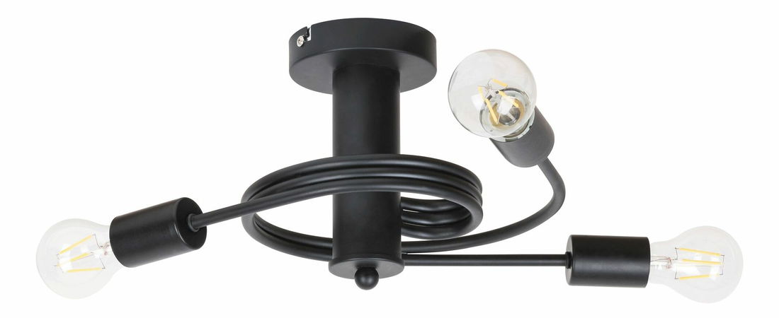 Stropné svietidlo Carly 2095 (matná čierna)