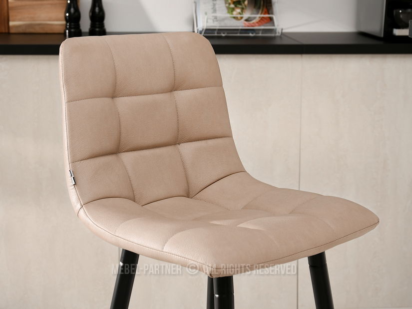 Stolička Nico (béžová + čierna)