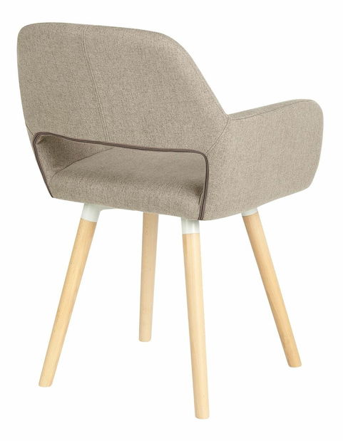 Set 2ks. jedálenských stoličiek Chico (svetlohnedá)