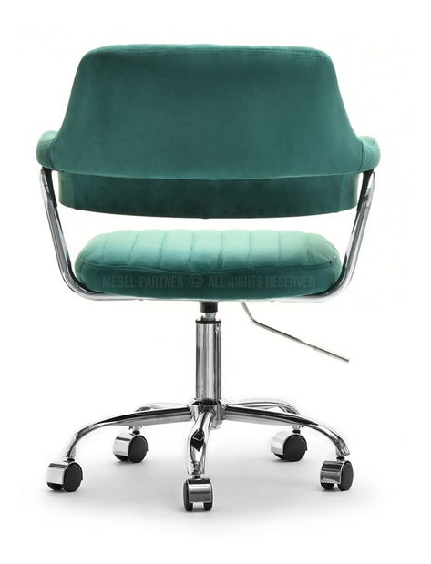 Stolica Merylyn (zelena + krom)