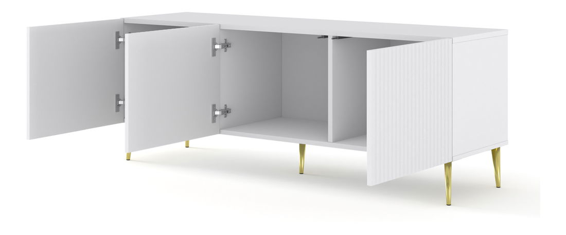 TV stolík/skrinka Rawy 2 (biela)