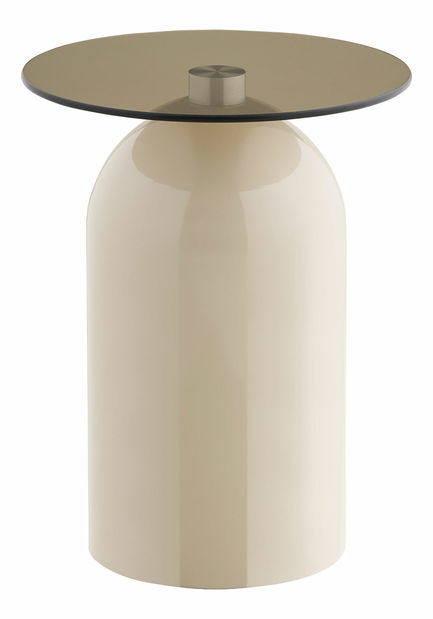 Príručný stolík Roveria 2 (béžová + sivá)