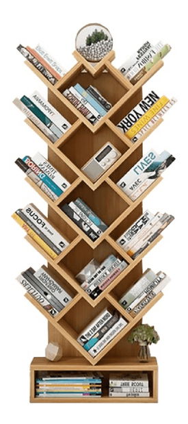 Könyvespolc Veley (tölgy) *bazár