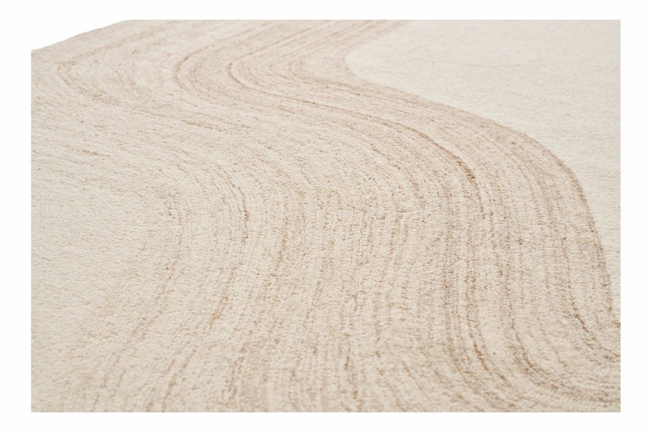 Koberec Srideliaora 1 (svetlohnedá + slonovinová)