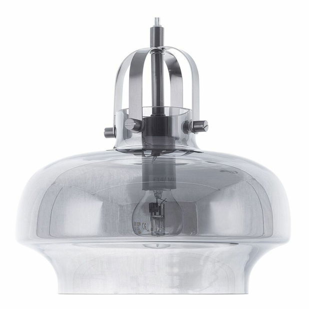 Lampă cu pandantiv Wabu (gri deschis)