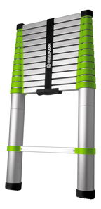 Teleskopický rebrík 3,8 m Handy (sivá + zelená)