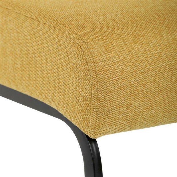 Jedálenská stolička Damion (žltá)