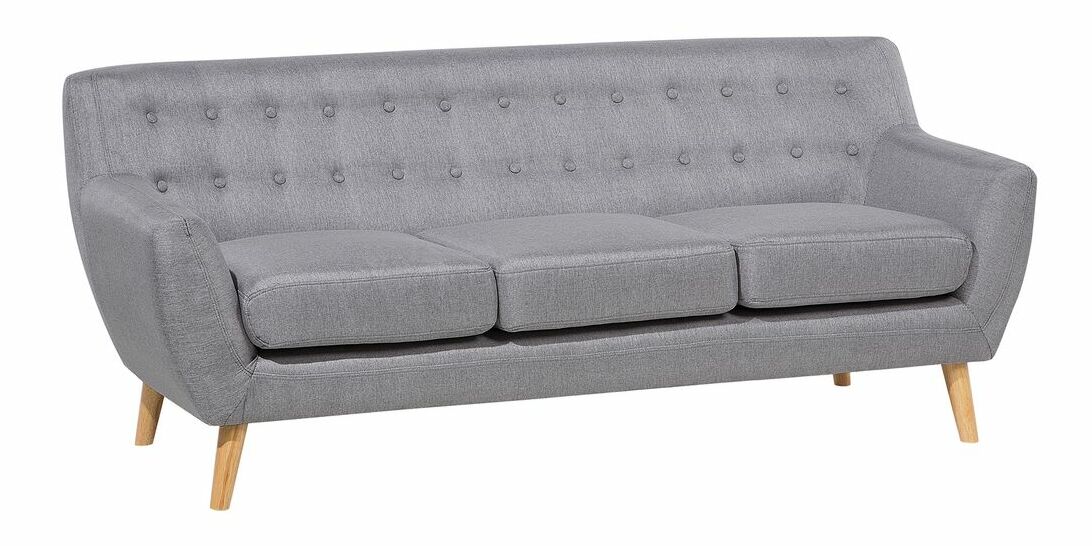 Canapea trei locuri Motza (gri)