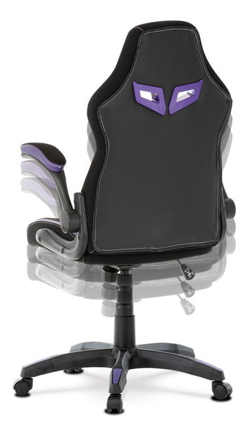 Kancelárske/herné kreslo Yzix-Y352-PUR (čierna + fialová)
