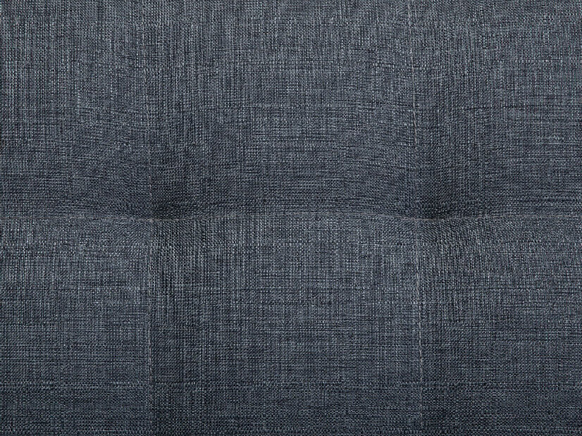 Fotoliu șezlong relaxare ABERLADY (textil) (gri + negru)