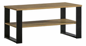 Masă de cafea typ LA9 Laticia (mat negru + stejar wotan)