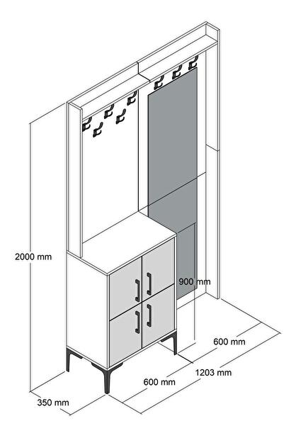 Mobilier hol Betina BC (Nuc)