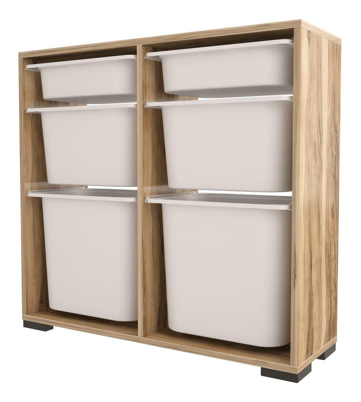 Játékrendszerező Dremonka 5 (dió + fehér)