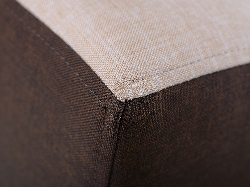 Sarokkanapé Maxtom (barna + bézs) (B)