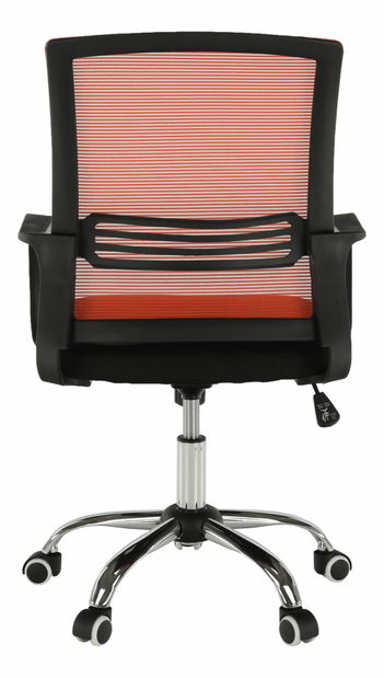 Scaun de birou April (negru + portocaliu)