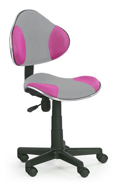 Detská stolička Felix (sivá + ružová)