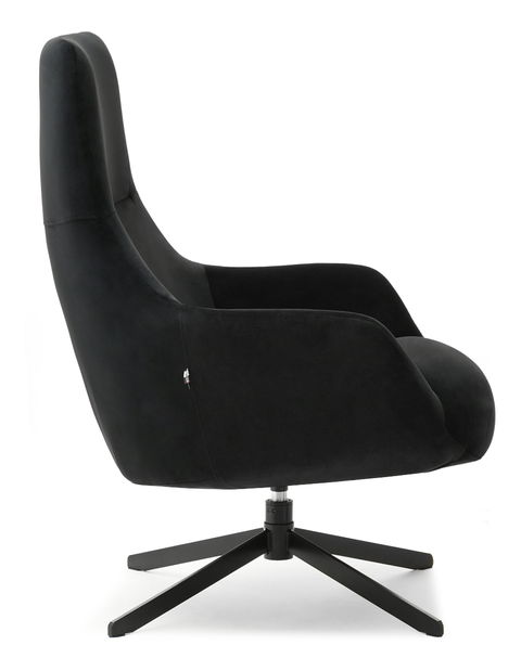 Relaxačné kreslo Avirecemo (čierna)