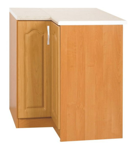 Dolná kuchynská skrinka, rohová Leite MDF klasik S90/90