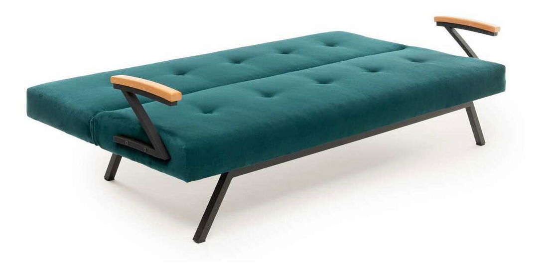 Rozkladacia pohovka Zvia (petrolejová)