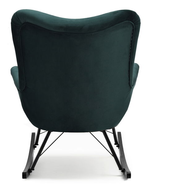 Fotoliu relax Laurentino (verde + negru)